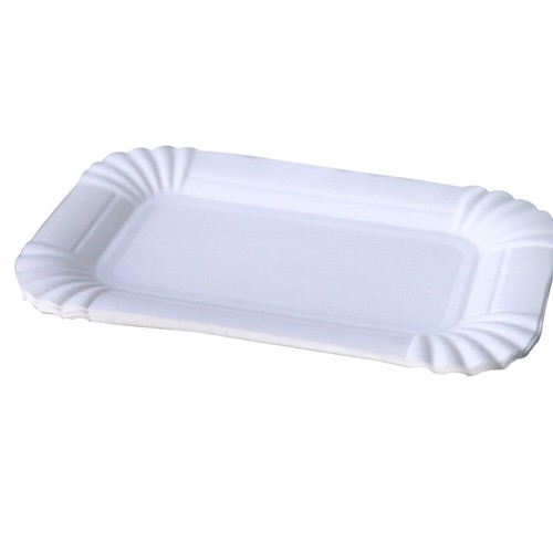 100 Pcs/LOT Paper Tray Snack Tray Party Tableware Cake Plate