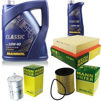 MANN-FILTER Inspektionspaket 6L Mannol Classic 10W-40 FüR Vw Golf Iii 2.8 VR6