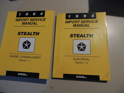 1994 Repair Service manual Dodge Stealth (DOHC/SOHC) Werkstatthandbuch Vol. 1+2