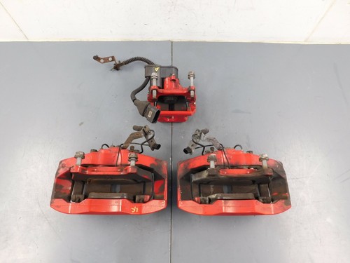 2013 11-18 Bentley Continental GTC W12 Red Brake Caliper Set - Partial #9525 G3 - Picture 6 of 6