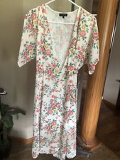 Women's 1.State Floral Print Neo Renaissance Wrap Dress Size 2 NWT