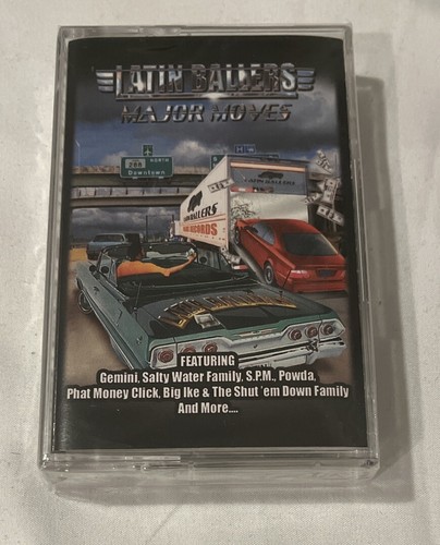 Latin Ballers - Major Moves - SEALED Cassette