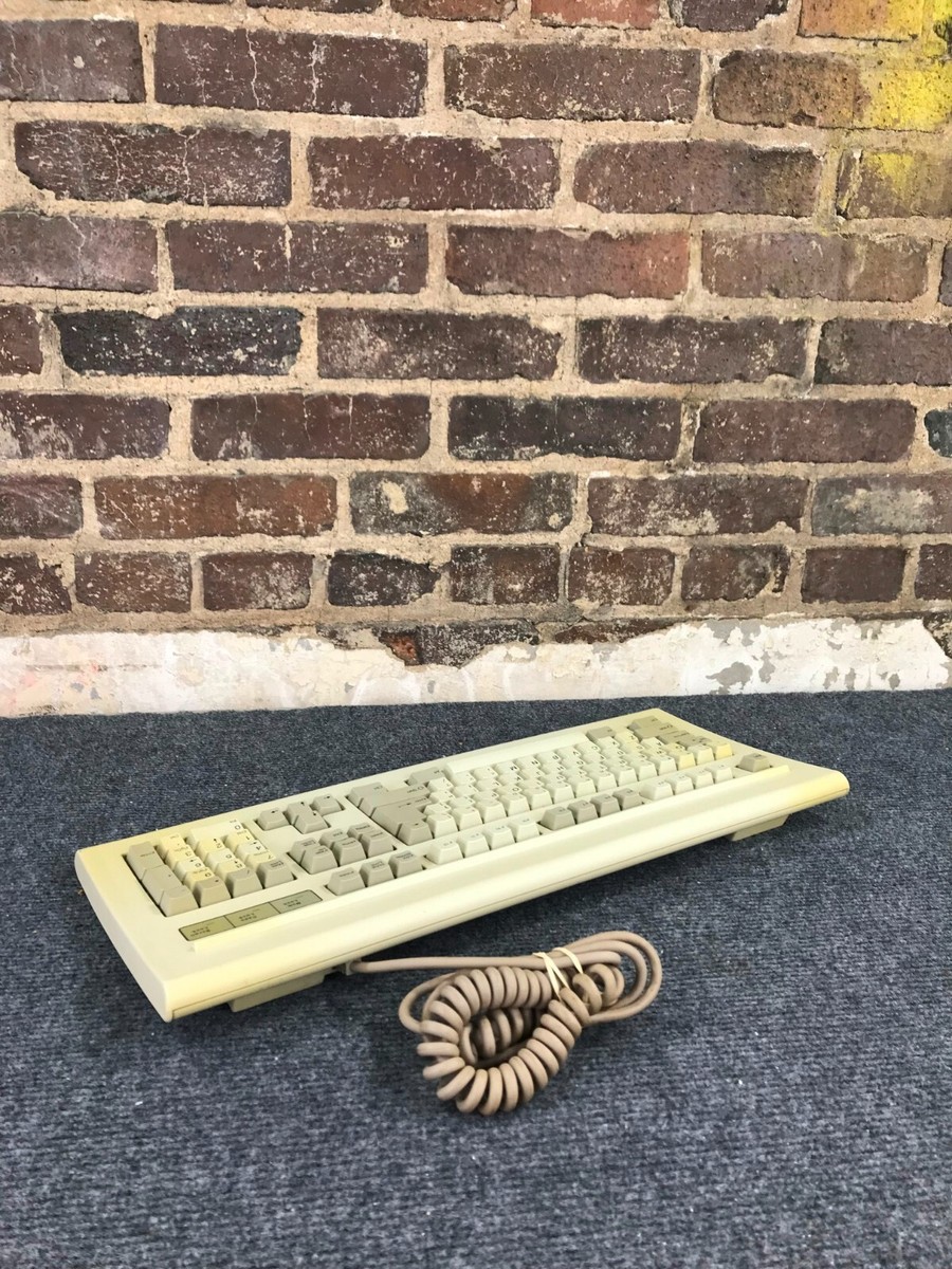 CHICONY KB-5161 AT MECHANICAL COMPUTER KEYBOARD WHITE ALPS