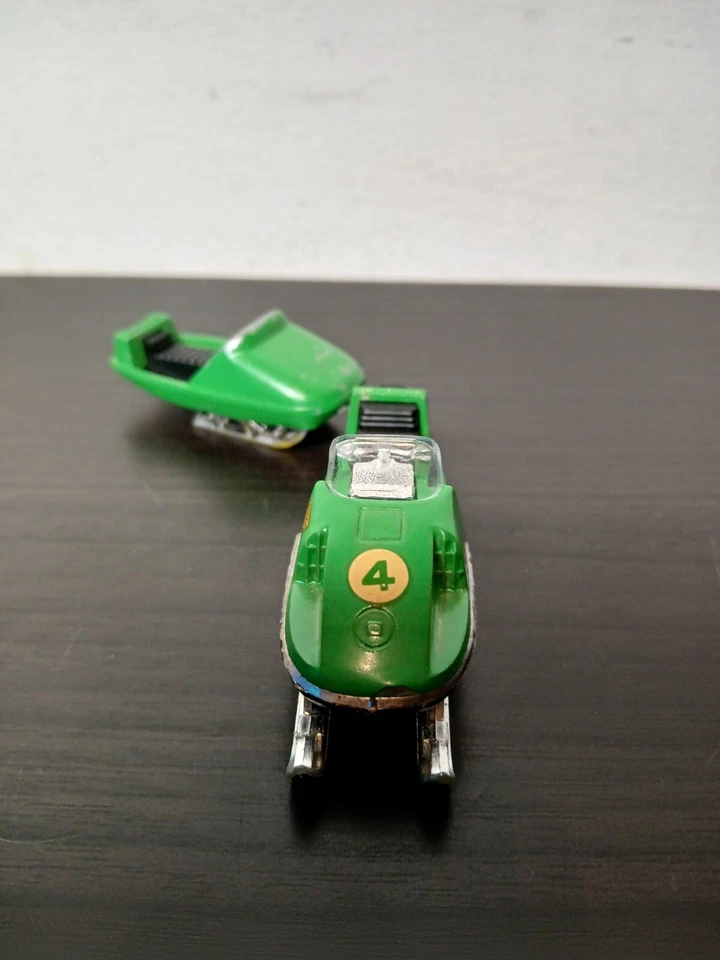 Majorette 352 Motoslitta + Rimorchio - France Macchinine Corgi Dinky - Immagine 3 di 4