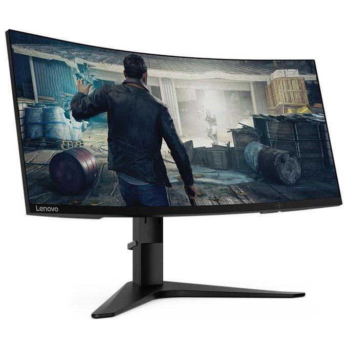 Lenovo G34w-10 Monitor Gaming Curvo 34'' VA Quad Hd Free-Sync 3440x1440 Nero