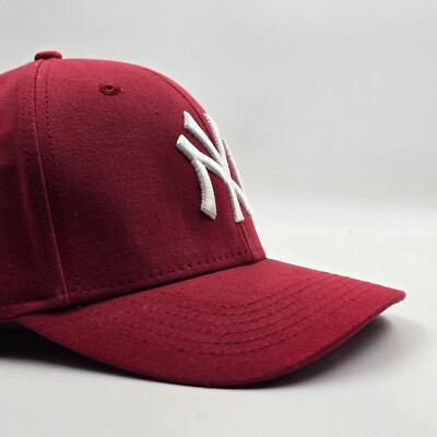 New Era New York Yankees Baseball Cap, Red Color, Fitted Hat, Medium/Large