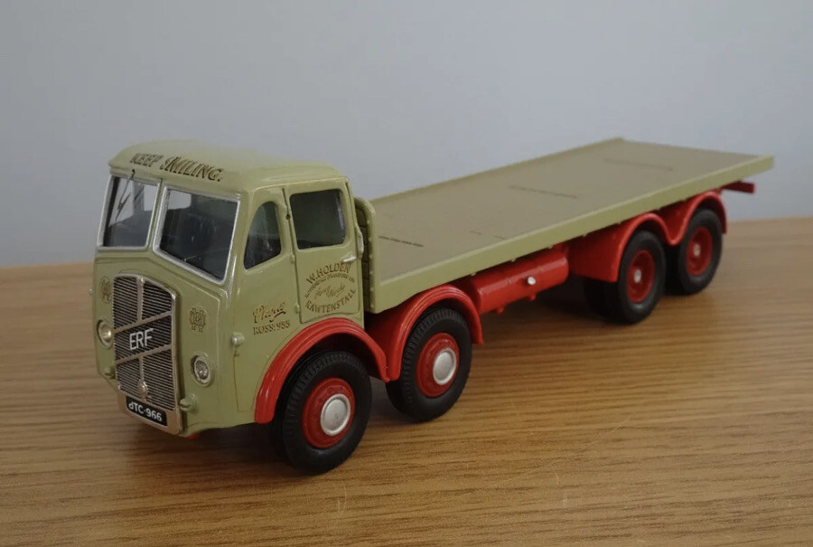 W. HOLDEN ROSSENDALE TRANSPORT ERF V PLATFORM TRUCK MODEL 09804 1