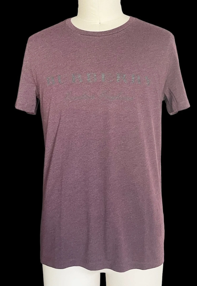 Burberry t 2024 shirt mens purple