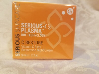 SERIOUS SKINCARE C-PLASMA C-RESTORE NIGHT CREAM