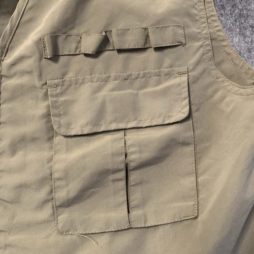 Haband Travelers Vest Mens M Green Pockets Photography Travel (291) - Picture 4 of 12