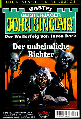 JOHN SINCLAIR CLASSICS Nr. 147 - Der unheimliche Richter - Jason Dark