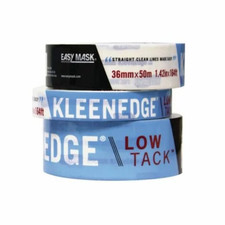 Kleenedge Low Tack Masking Tape (MULTIPLE SIZES)