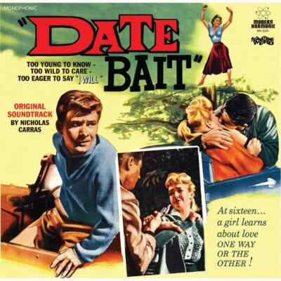 Nicholas Carras Date Bait OST LP + DVD Modern Harmonic colour vinyl
