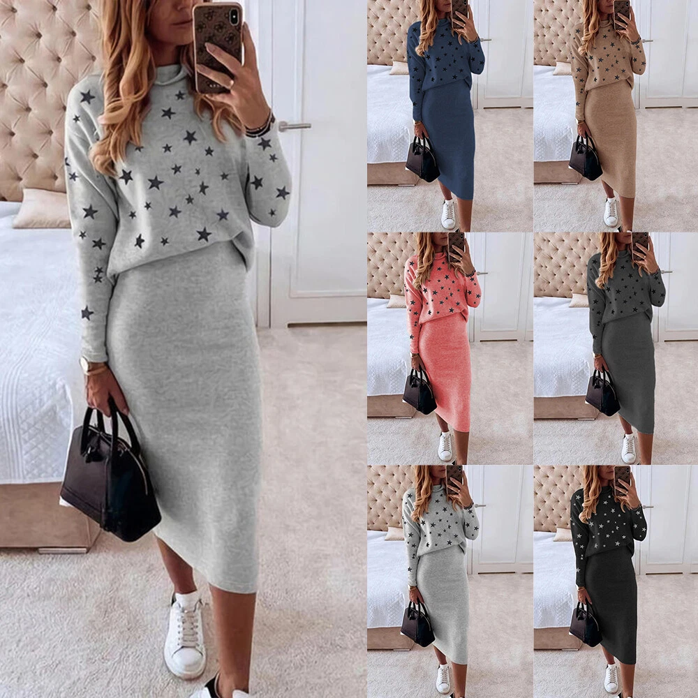 Long grey clearance pencil skirt outfit