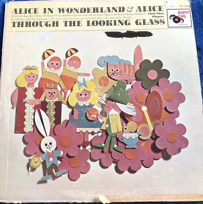 Alice in Wonderland＆ Through the Looking ALICE IN WONDERLAND & ALICE THROUGH THE LOOKING GLASS LP 33 rpm | eBay