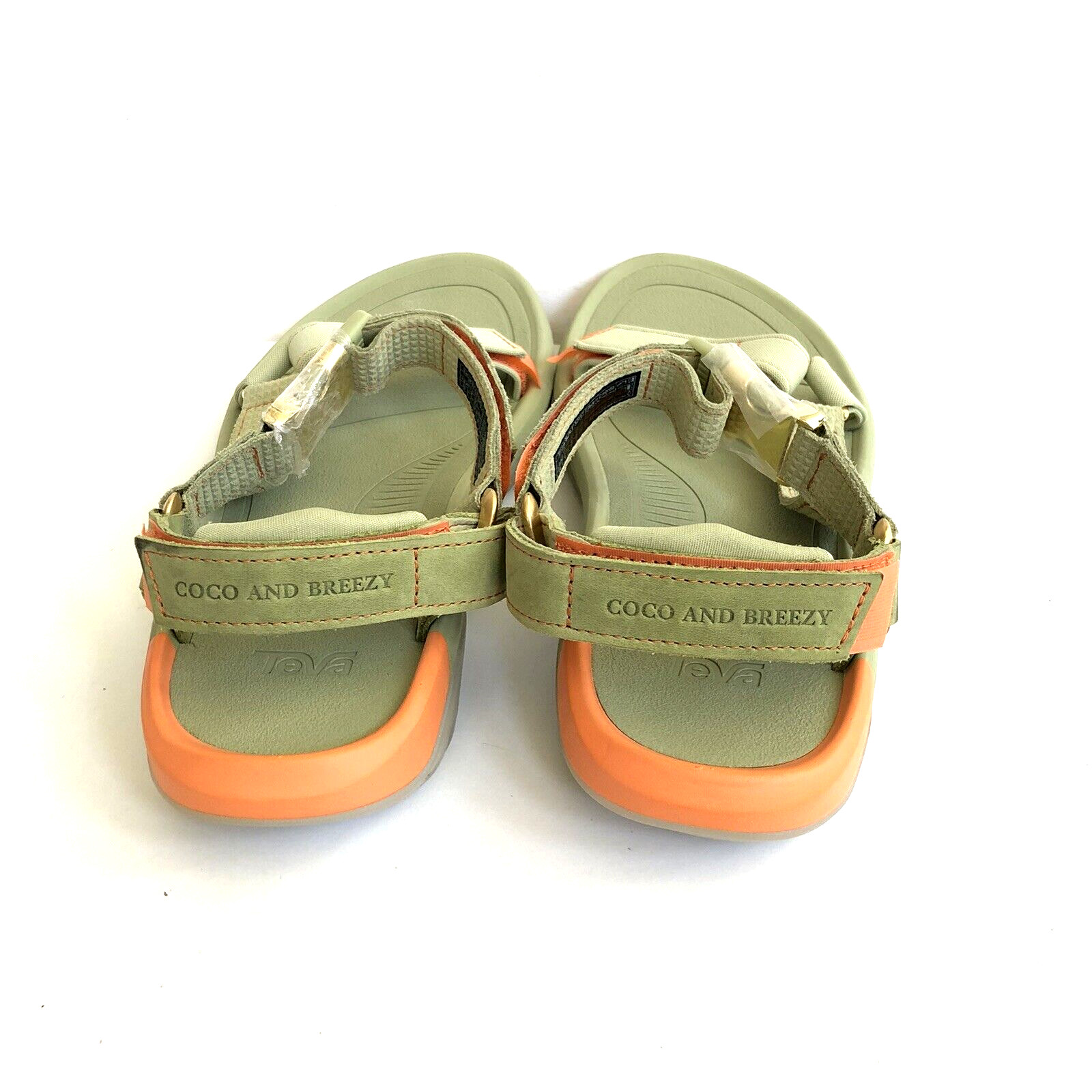 TEVA X COCO AND BREEZY HURRICANE XLT 2 GREEN SANDALS MEN US 11 / WOMEN 13 image 4