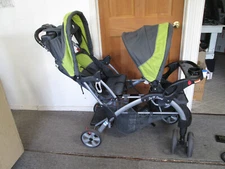 Babytrend Sit-N-Stand Double Stroller, Great Used Condition