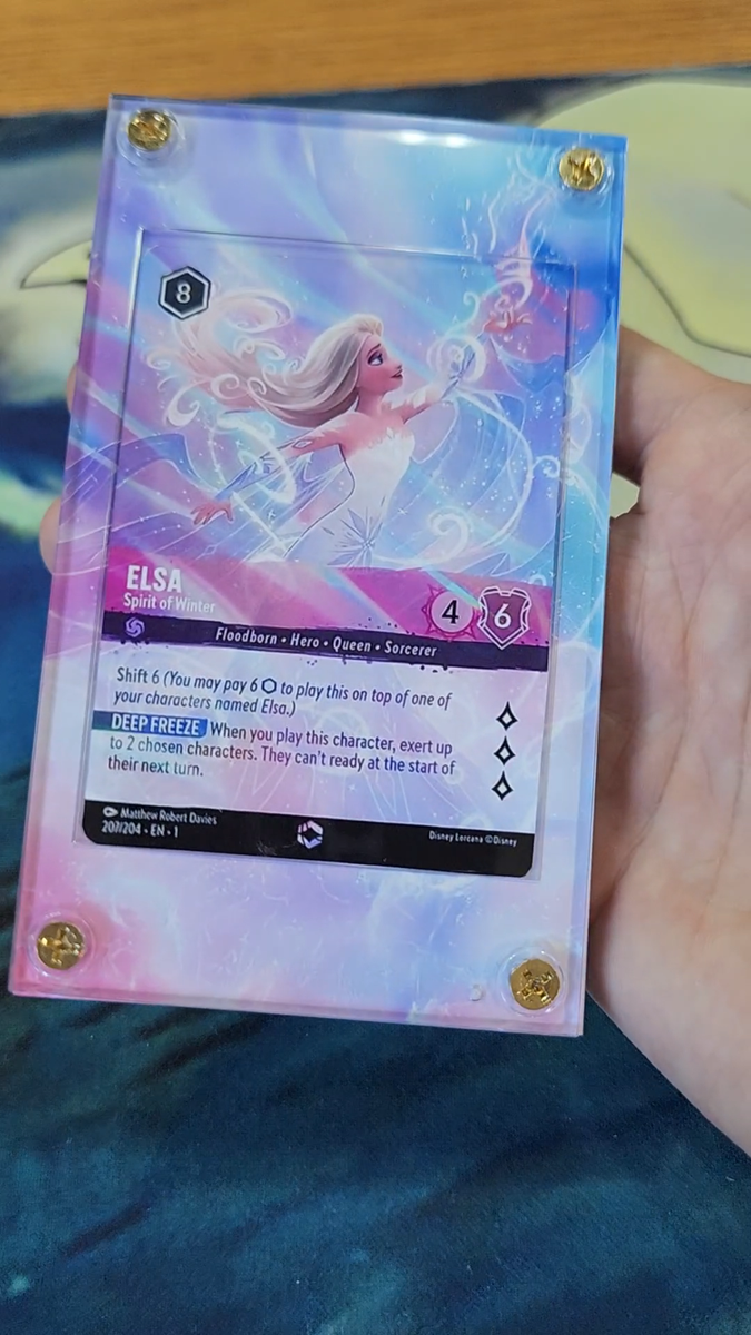 ク*ロ様 y*n様 Disney Lorcana エルサ エンチャンテッド　PS Elsa - The Fifth Spirit - Disney Lorcana Promo Cards - Disney