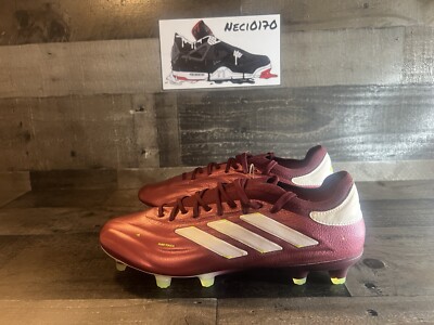NEW Adidas Copa Pure 2 Elite FG Soccer Cleats IE7485 Size 7.5 Shadow Red Football Boots adidas Copa Pure 2 Elite FG Shadow Red-Ftwr  main image 4