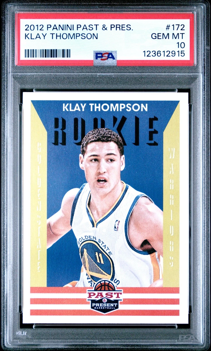 Klay Thompson Basketball Grade 10 Rookie Sports Trading Cards