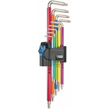 Wera Multicolor TORX L-Key Wrench Set with Ho...