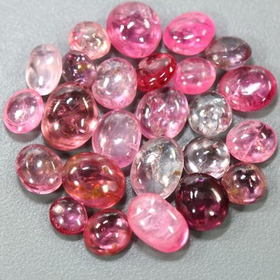 21.64 Cts_Unique Collection_100 % Natural Burmesh Unheated Pink Spinel Cabochon