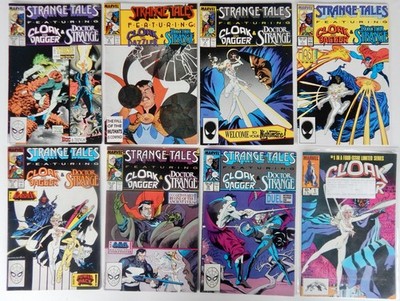 Marvel Comics 8 no. Cloak and Dagger lot inc Strange Tales Vol 2 no.'s1,4,9 etc