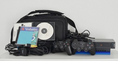 Sony PlayStation 2 PS2 Fat SCPH-39004 PAL Konsole Komplett Set
