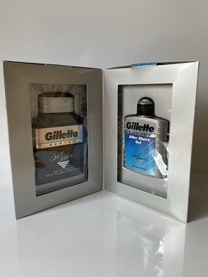 *VINTAGE * Gillette Cool Wave Eau de Toilette / Aftershave + AS Gel !NEU & OVP!