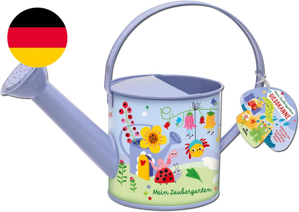 Moses. Mein Zaubergarten GießKanne, Kinder-GießKanne Aus Metall Mit SprüHkopf &-image