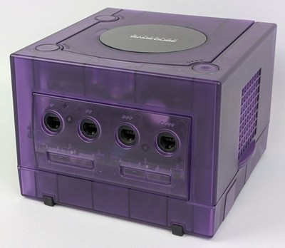 Original Nintendo GameCube DOL-001 PixelFX HDMI GC RetroGEM Shiny Blue Grey Purp