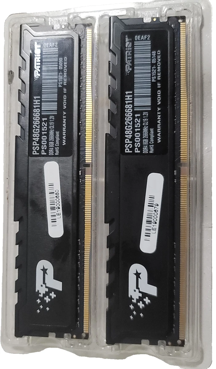 Patriot DDR4 SDRAM 16 GB Total Capacity Memory (RAM) for sale | eBay