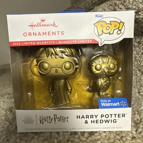 HARRY POTTER & HEDWIG Funko Pop Hallmark Ornaments CHASE Walmart Exclusive New