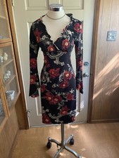 rayon dresses for women size small
