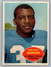 1960 Topps - John Henry Johnson #94 - HOF EX *TEXCARDS*