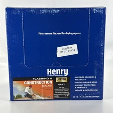 Box of 24 - Henry Flashing & Construction Sealant | Gray 900 | 10.1 fl oz