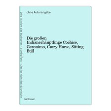 Die großen Indianerhäuptlinge Cochise, Geronimo, Crazy Horse, Sitting Bull