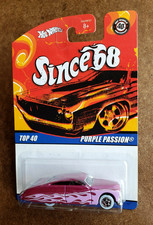 2008 Hot Wheels PURPLE PASSION Purple SINCE '68 TOP 40 1:64 #25/40 ZAMAC Base WW
