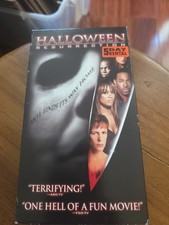 Halloween Resurrection VHS 2002 Jamie Lee Curtis 1st Flr