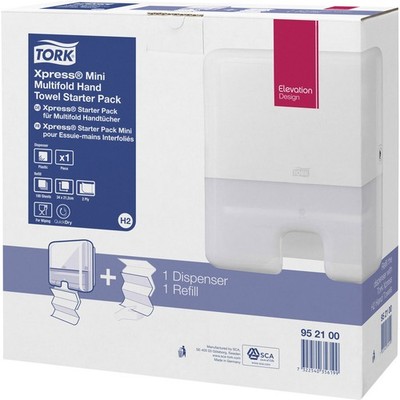 TORK 952100 Xpress Starter Pack Premium Papierhandtuchspender  Weiß 1 St.