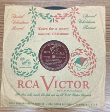 RARE Curley Locks - Christmas Candle RCA Victor 78 RPM 10-1119 John Thomas