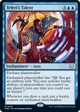 Teferi's Talent - Foil NM MTG Commander: March of the Machine