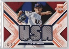 2019 Elite Extra Edition USA National Team Materials Orange Zack Thompson i4v
