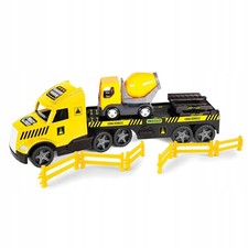 Camion Laweta con betoniera - rullo stradale lungo 80 cm giocattolo