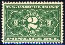 United States 1913 2c Parcel Post Postage Due Scott# JQ2 Mint VF/XF OG NH