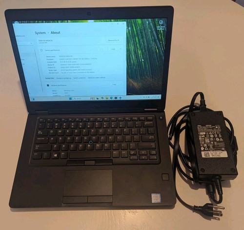 DELL LATITUDE 5491 14" i7 2.6GHz Nvidia MX130 32GB Ram 1000GB SSD 1TB W11PRO