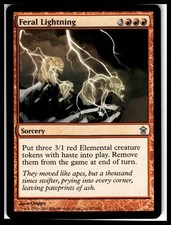 Saviors of Kamigawa #97 Feral Lightning