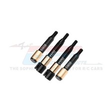 GPM LOSI 1/24 Micro-B Carbon Stahl Radwellen (+5mm breiter) (4) / GPMLMB039S+5MM