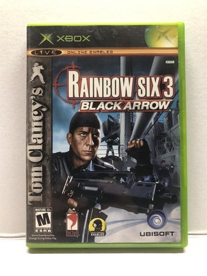 Tom Clancy's Rainbow Six 3: Black Arrow (Microsoft Xbox, 2004) Complete -Tested