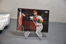 2020 Topps Chrome Baseball card #72 Andrelton Simmons Los Angeles Angels mlb
